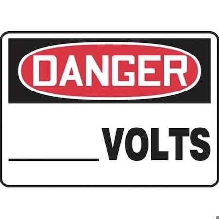 Accuform OSHA DANGER SAFETY SIGN ELECTRICAL MELC022XT MELC022XT